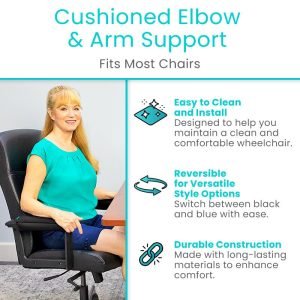 Easy-Clean Wheelchair Armrests