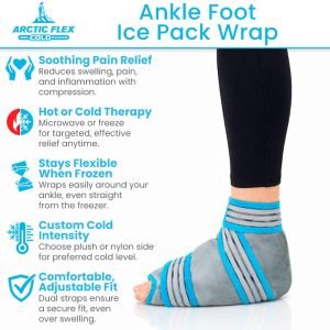 Dual Strap Ankle Ice Pack