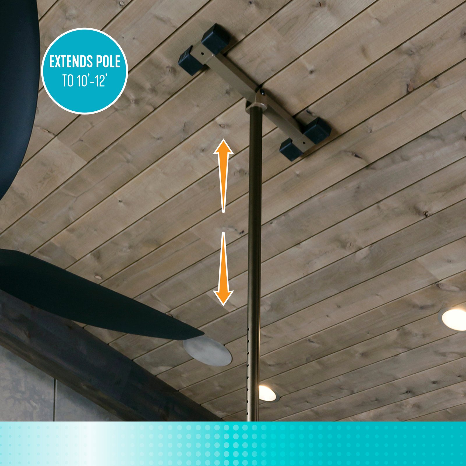 Wonder Pole Slim Premium - Graphite Deep Bronze