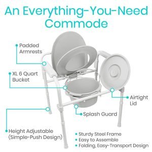 Folding Commode