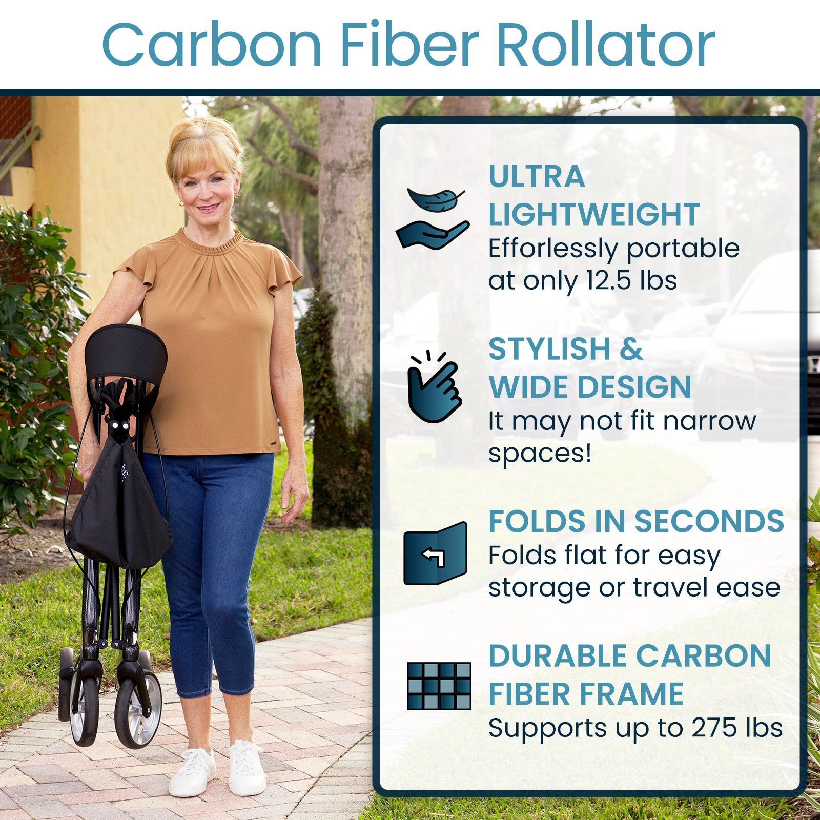 Core Carbon Fiber Rollator