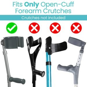 Standard Forearm Crutch Pads