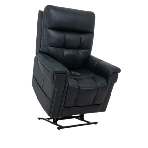 VivaLift Radiance PLR-3955PW Petite Wide power lift recliner in Canyon Ocean fabric