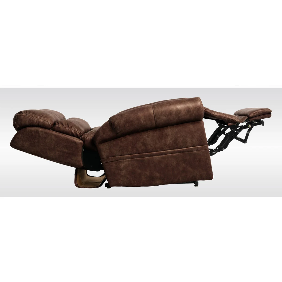VivaLift Tranquil 2 PLR-935 power lift recliner fully reclined showing extended legrest and backrest