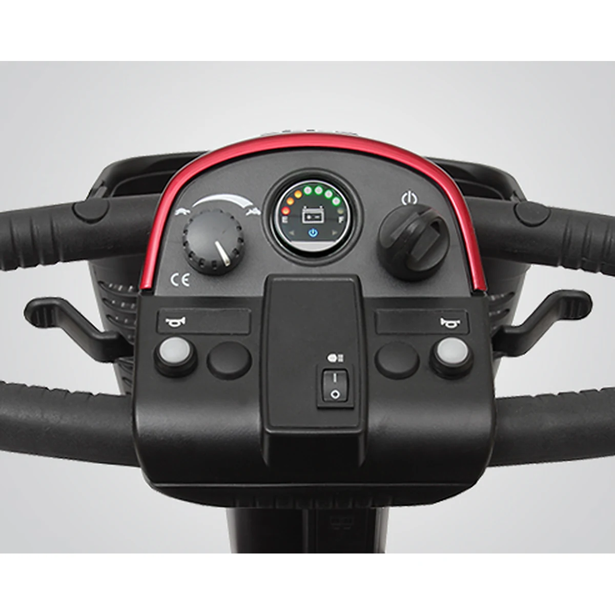 Pride Mobility Victory 10 SC710 4-Wheel delta tiller control console and battery gauge – Medical Equipment Sun City AZ