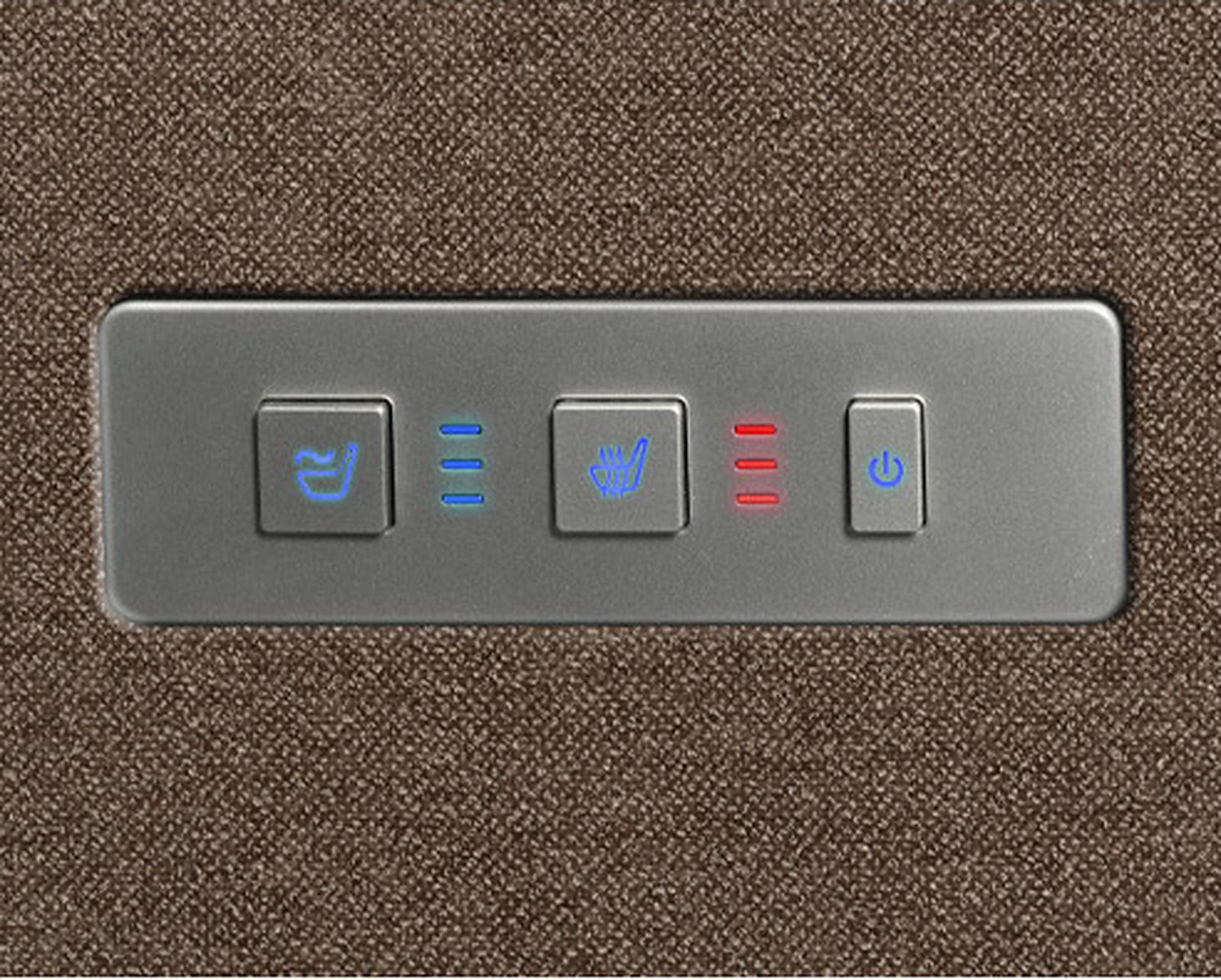 VivaLift Ultra PLR-4955 heat and massage control panel with adjustable intensity settings